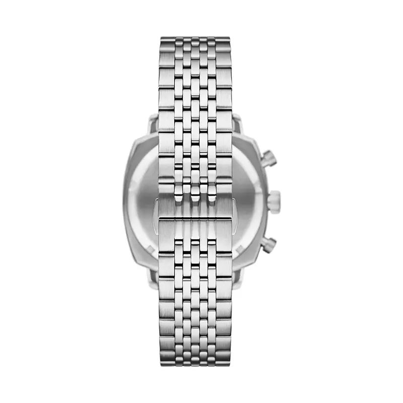 Emporio Armani Chronograph Blue Dial Rectangular Men's Watch- AR11688